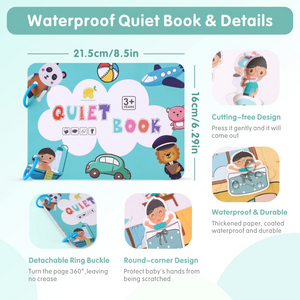 Quiet Book for Toddlers Preschool Learning Toys