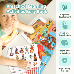 Quiet Book for Toddlers Preschool Learning Toys