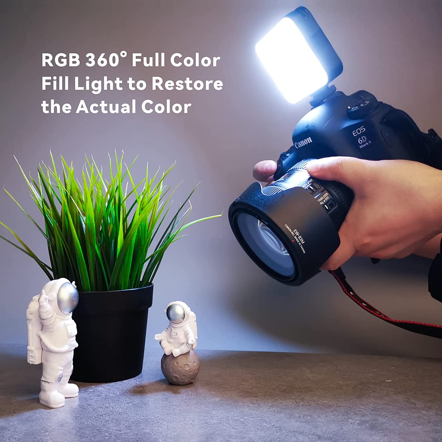 RGB 360°Full Color Video Lights