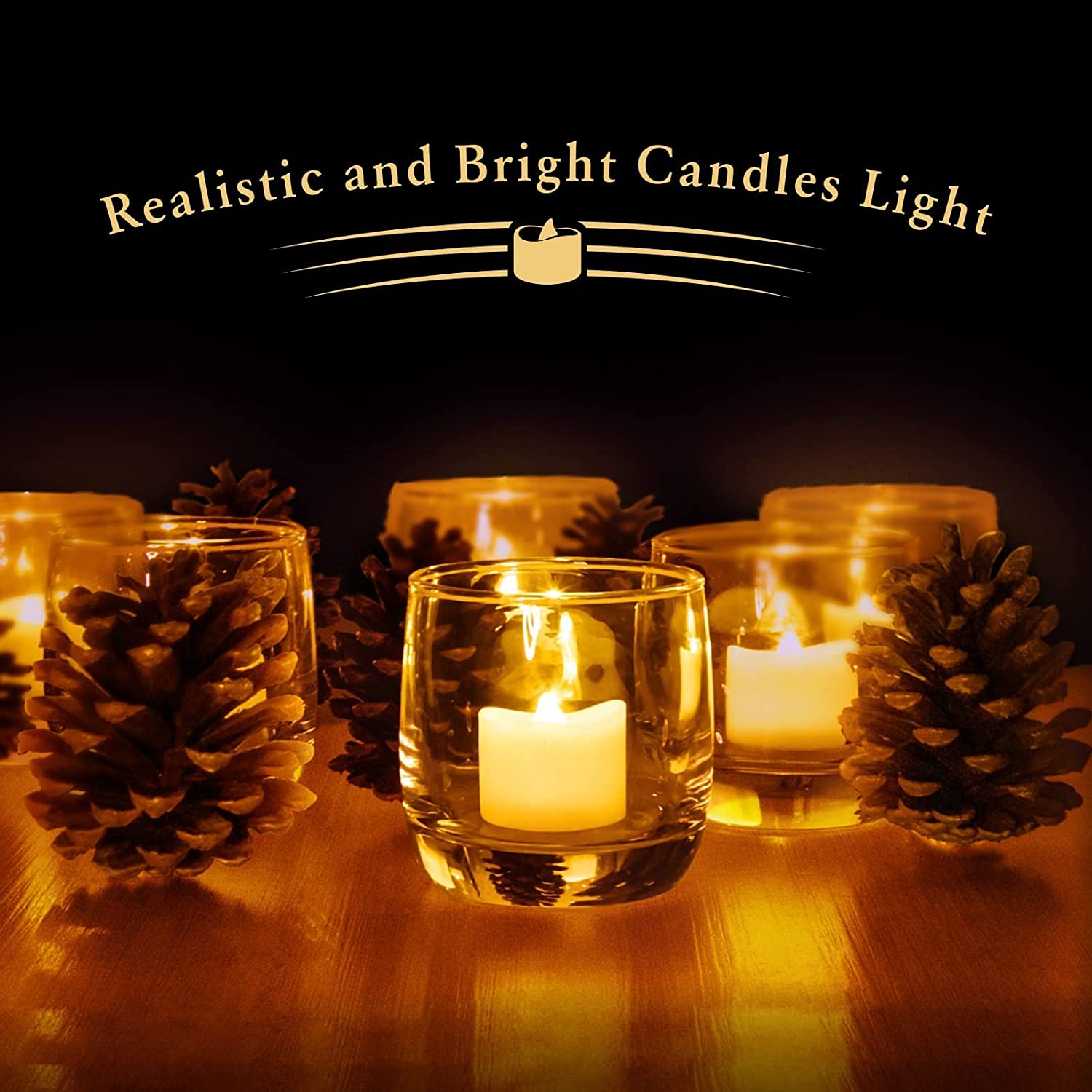 LED Flameless Candles Light 12Pcs