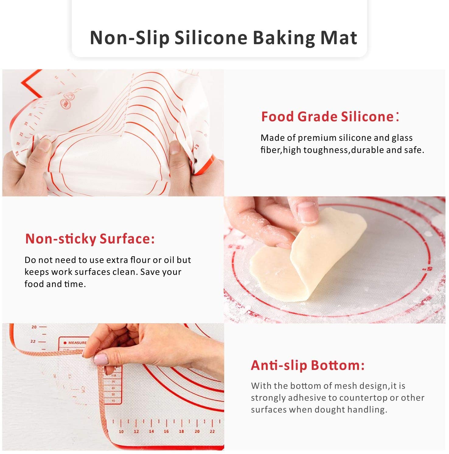 Non-Stick Silicone Pastry Mat