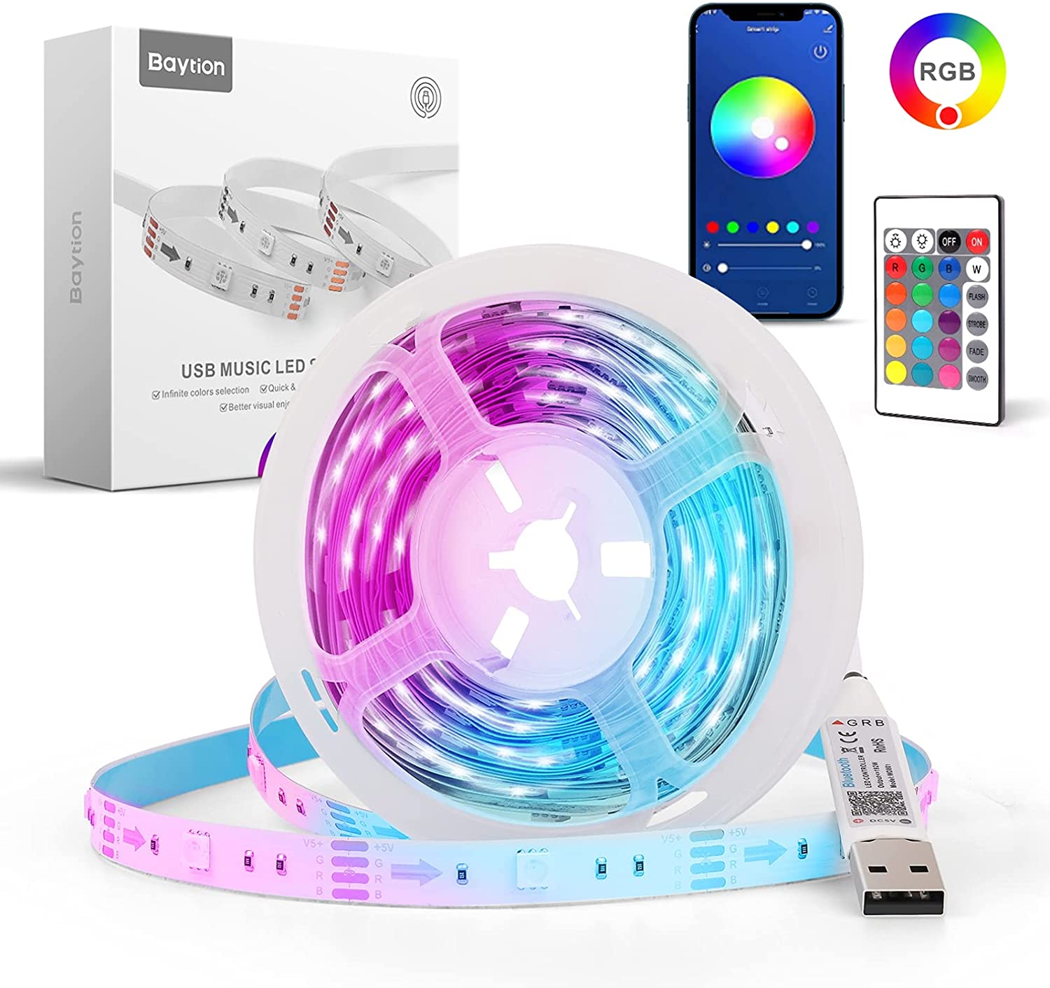 Bluetooth LED Light Strips