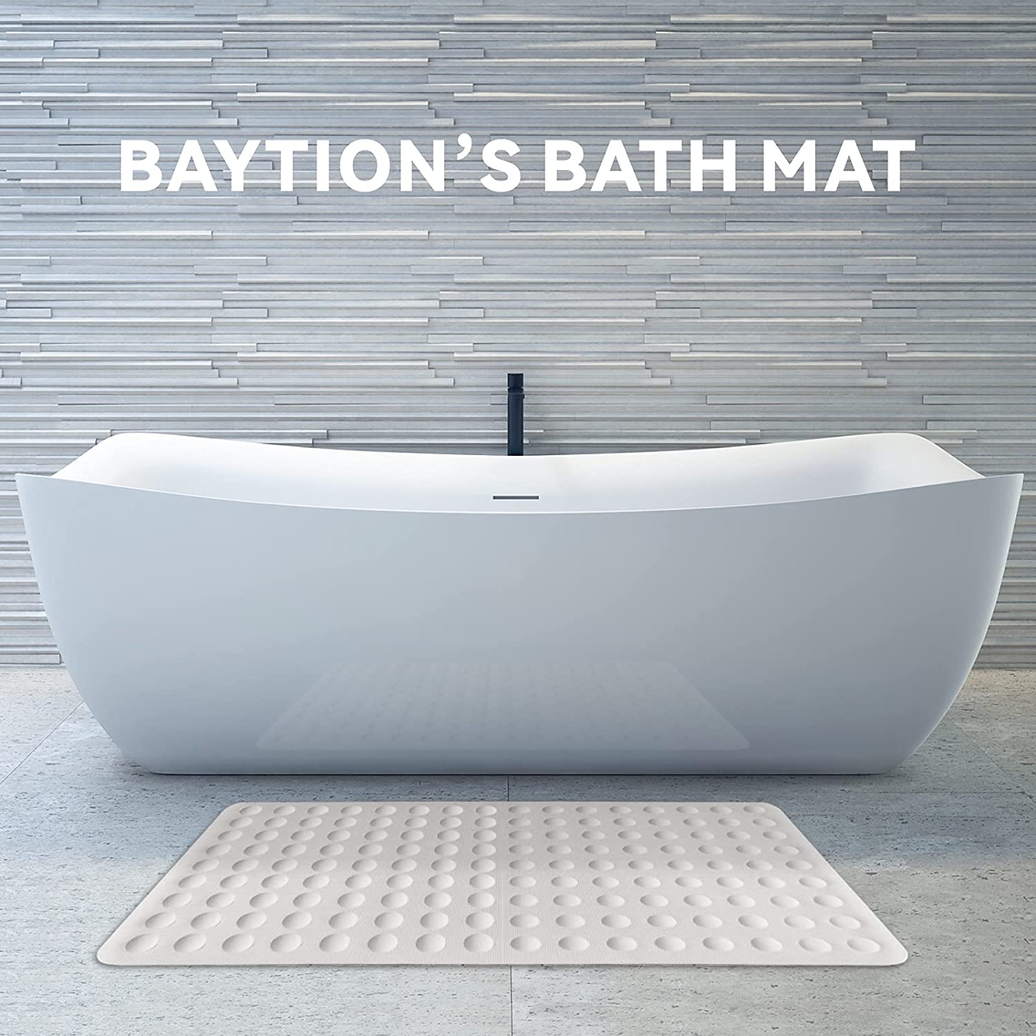 Anti-Slip Bath Mat Bathtub Rugs